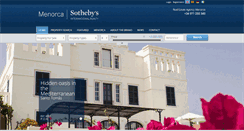 Desktop Screenshot of menorca-sothebysrealty.com